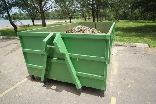Professional waste clearance services team